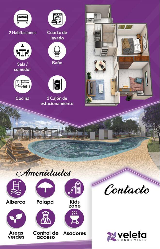 #162 - Departamento para Venta en Acapulco de Juárez - GR